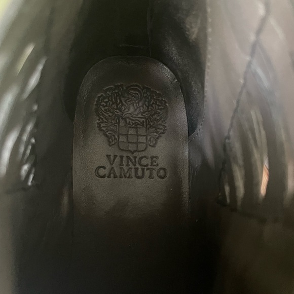 Vince Camuto Gray Suede Ankle Booties Women’s Size 8 – Western Boho Chic Fall - Picture 3 of 6